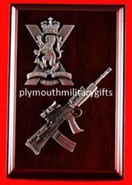 Royal Regiment of Scotland Military Presentation Plaque
